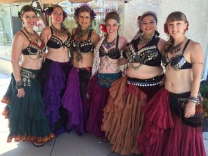 Star City Tribal teaches improv tribal bellydancing relying on body language and are a tribe of dancers