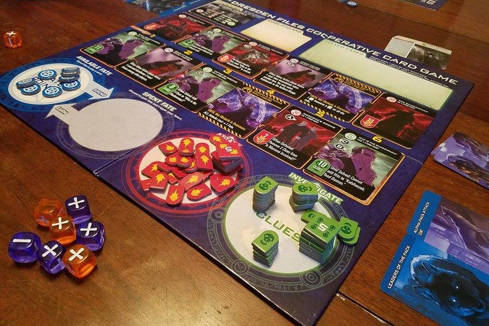 Board Game Review: Evil Hat Productions’ Dresden Files Cooperative Card Game